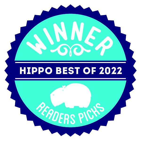 Manchester New Hampshire Spa 2022 BestOf WINNERBADGE Cyan Square